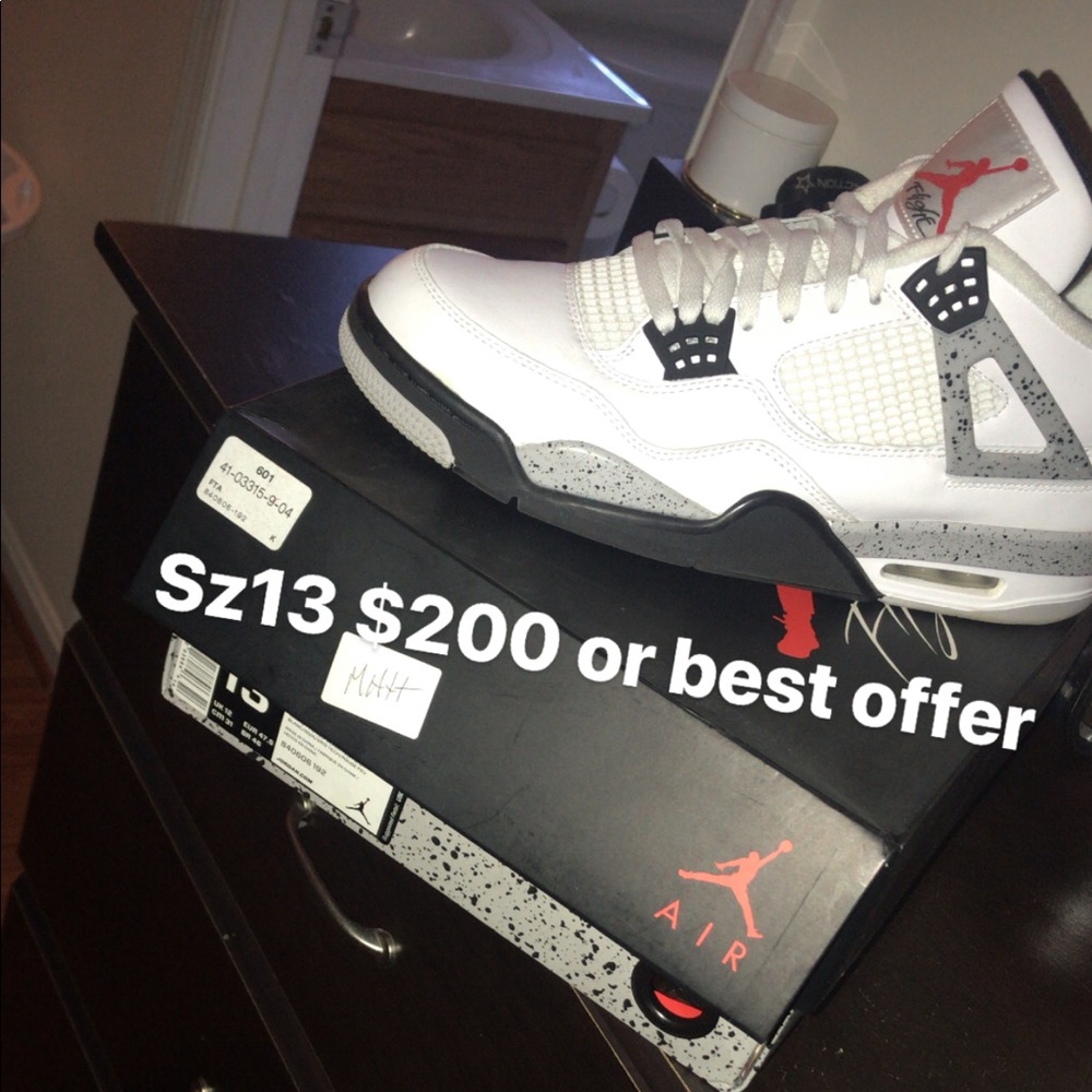 Retro Jordan’s 12’s and retro 4